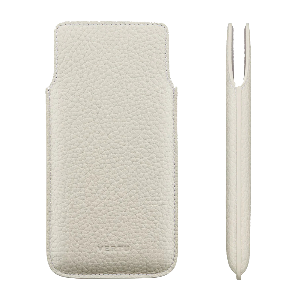 METAVERTU & iVERTU Calf Leather Slip Phone Case - Multicolor