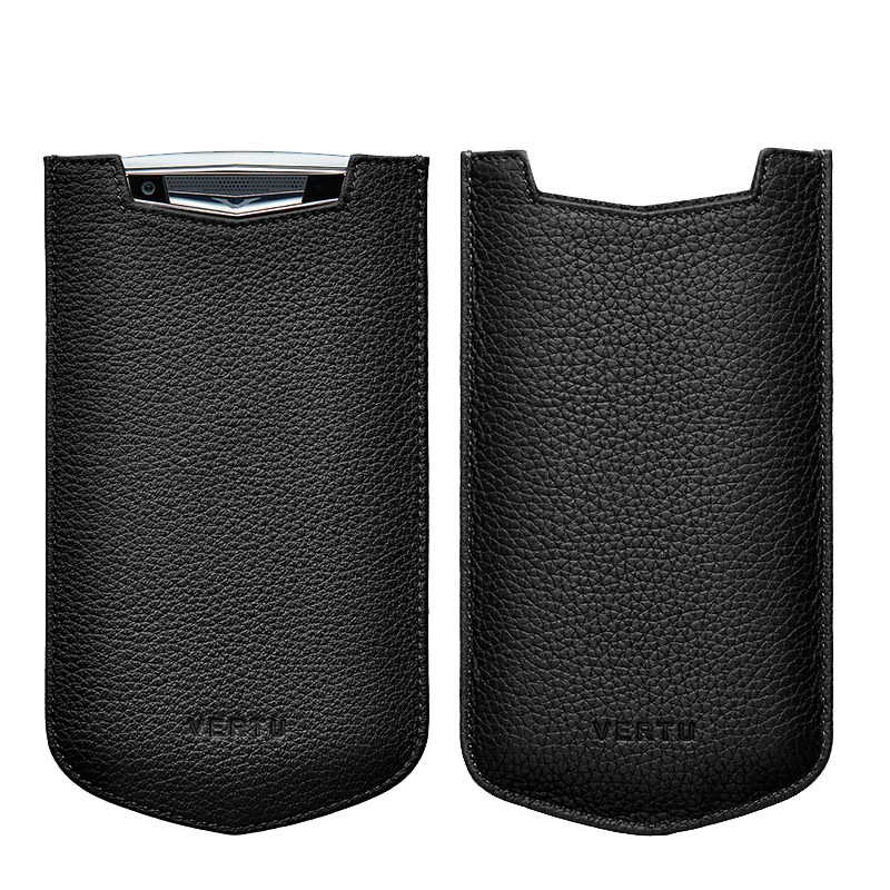 Aster P Slip Calf Leather Phone Case - Multicolor