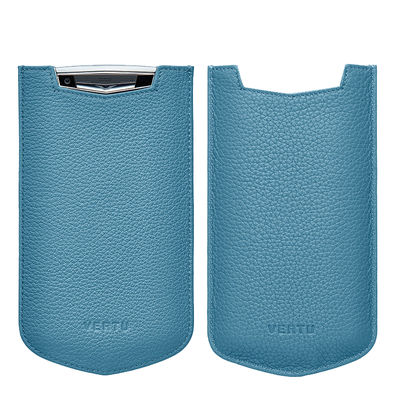 Aster P Slip Calf Leather Phone Case - Multicolor