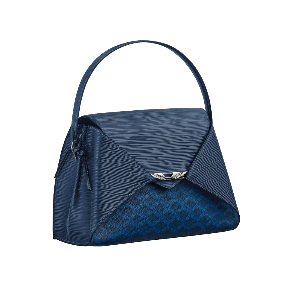 Folded V Catena Work Handbag For Women - Multicolor