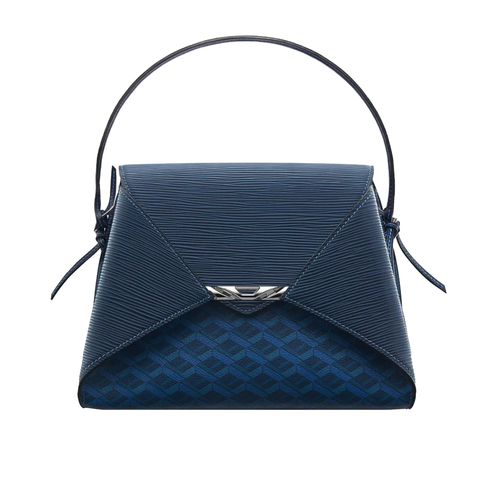 Folded V Catena Work Handbag For Women - Multicolor