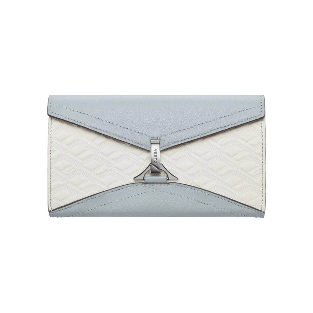 VERTU Folded V Catena Contrast Color Crossbody Chain Bag