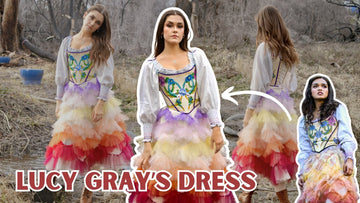 Recreating Lucy Gray Baird's Rainbow Reaping Dress