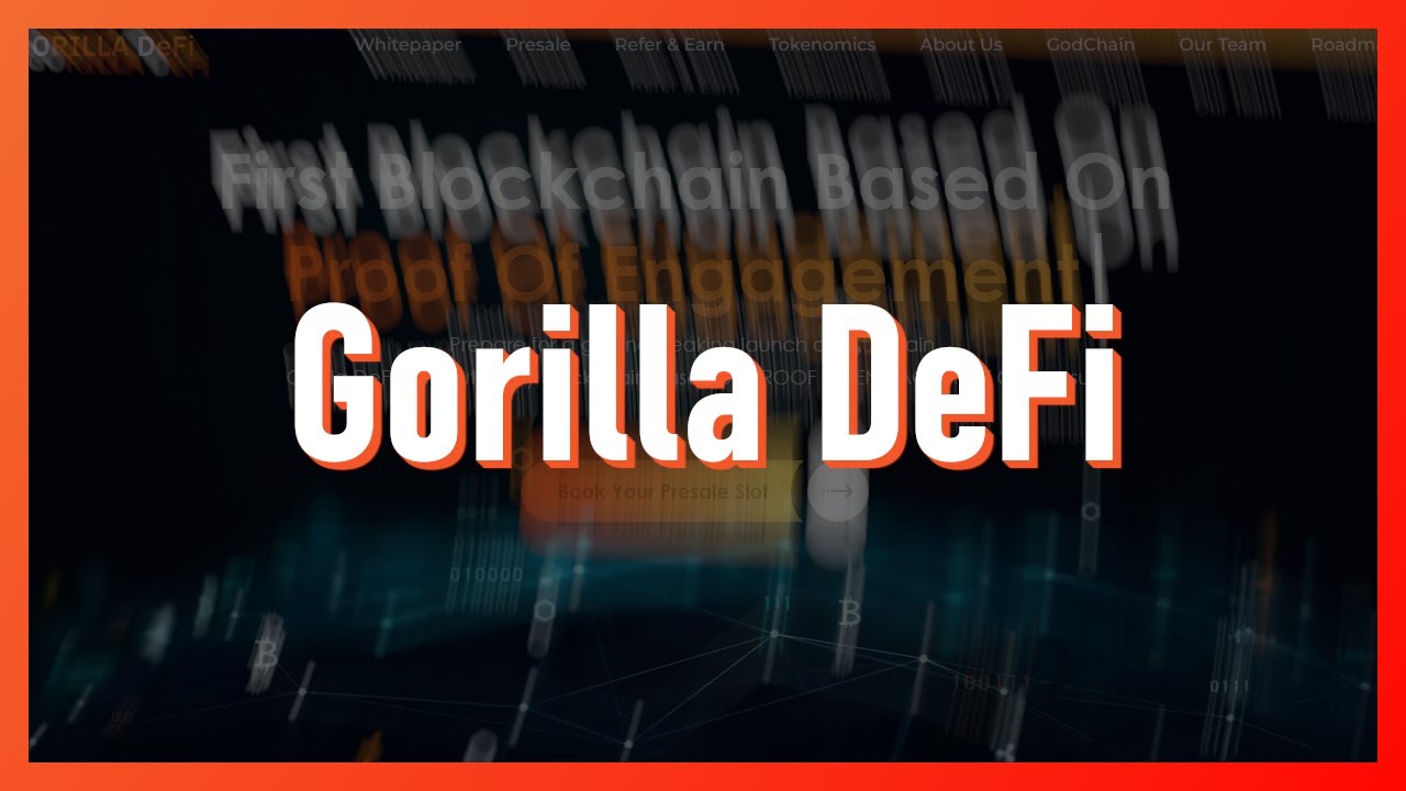 GorillaDeFi: Revolutionizing Blockchain with Proof of Engagement