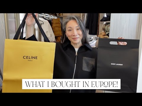 Luxury Fashion Haul: Celine, Saint Laurent, and Chanel