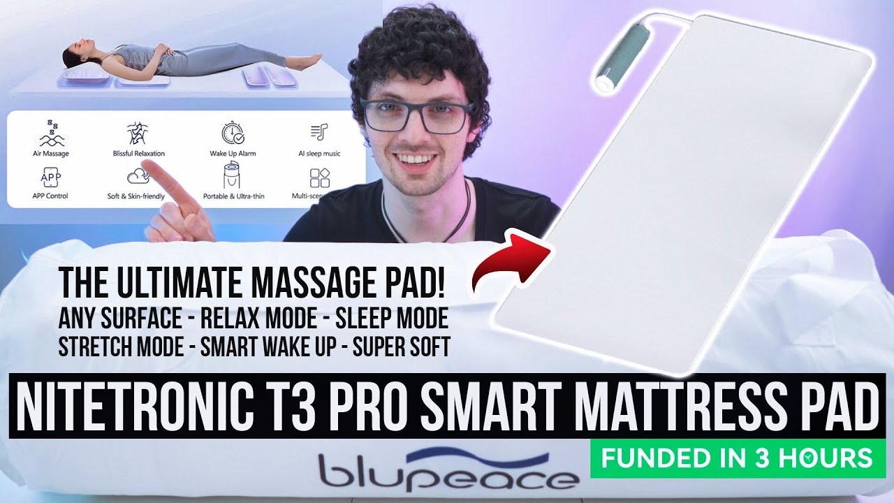 The Nitetronic T3 Pro Mattress Massage Pad: A Luxurious Sleep Aid