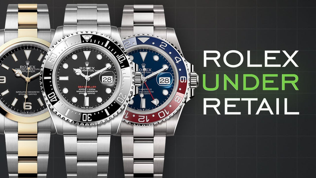 Exploring Pre-Owned Rolex Models Below Retail Price