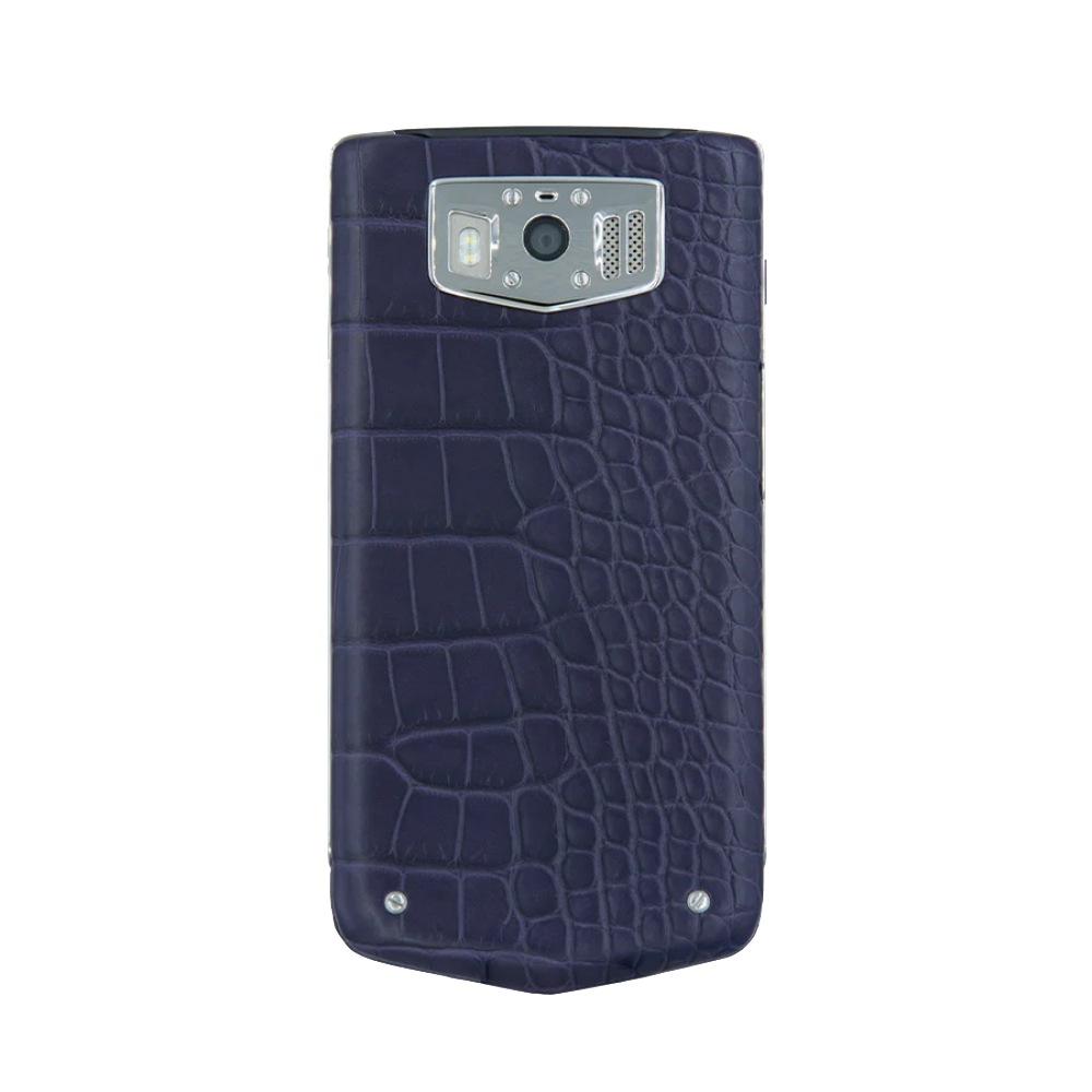 Vertu CONSTELLATION Retro Classic Phone in dark blue - back