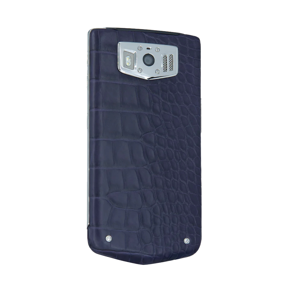 Vertu CONSTELLATION Retro Classic Phone in dark blue - side