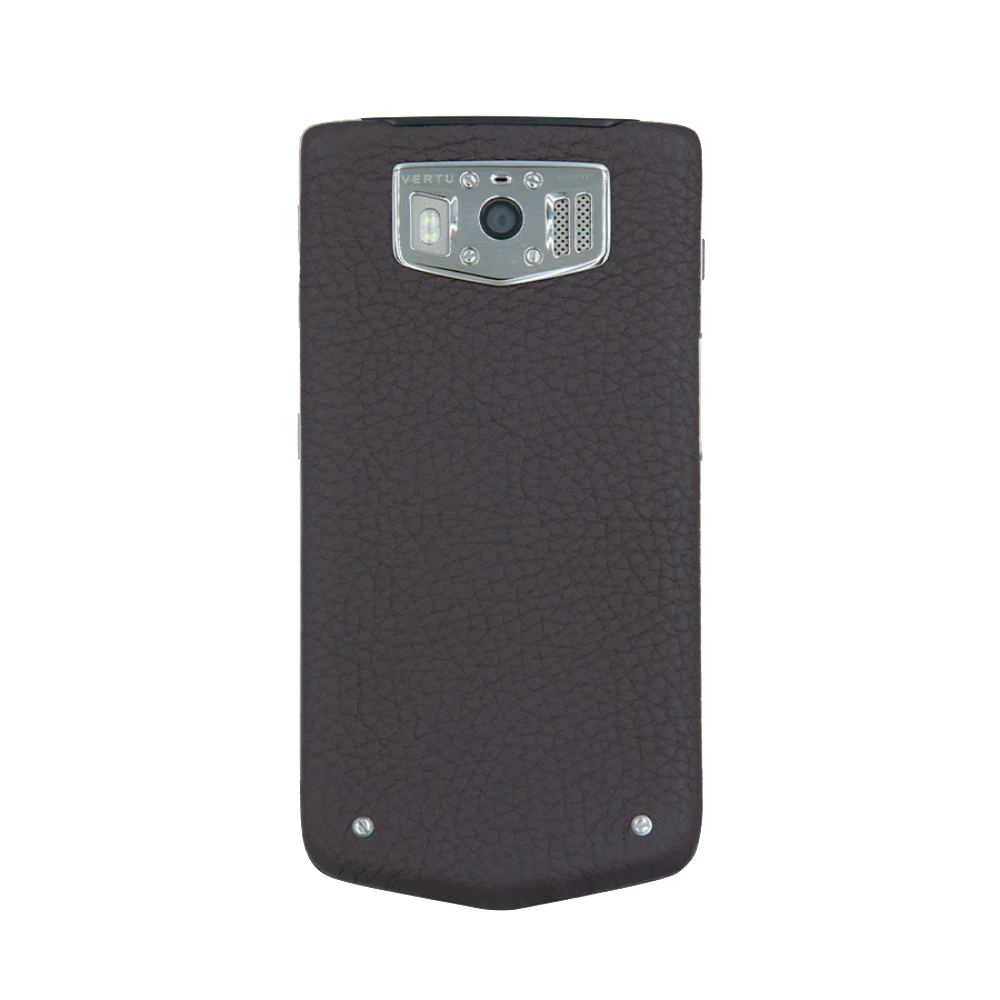 Vertu CONSTELLATION Retro Classic Phone in Brown - back