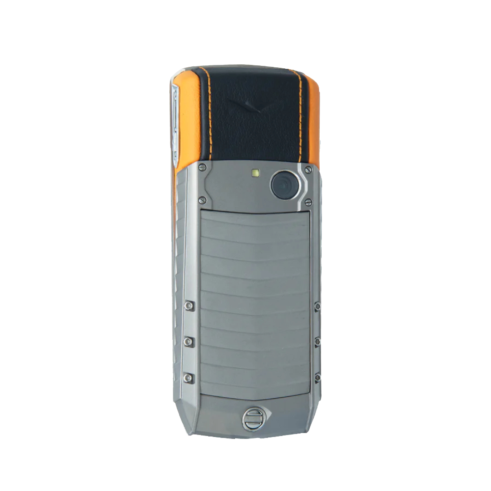 VERTU ASCENT X PEAT ALU RM-589V CN Classic Keypad Phone in  Orange - side