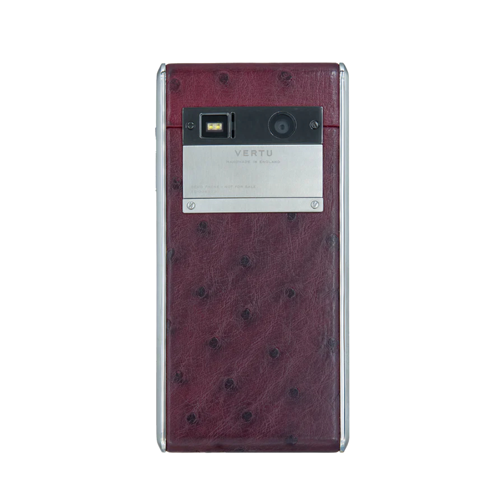 Vertu ASTER T RASPBERRY Classic 3G Phone - back