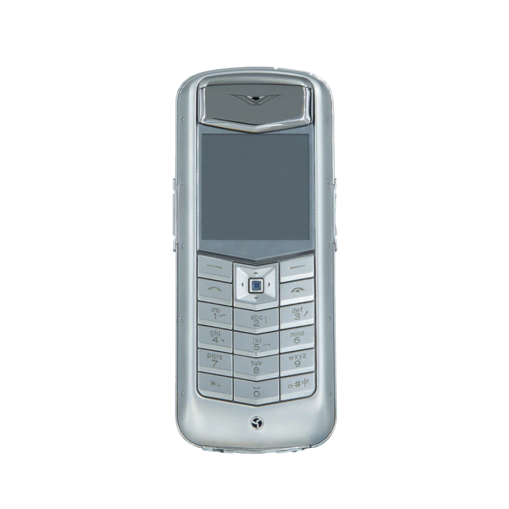 Vertu CONSTELLATION Dark Blue Retro Classic Keypad button Phone - front view