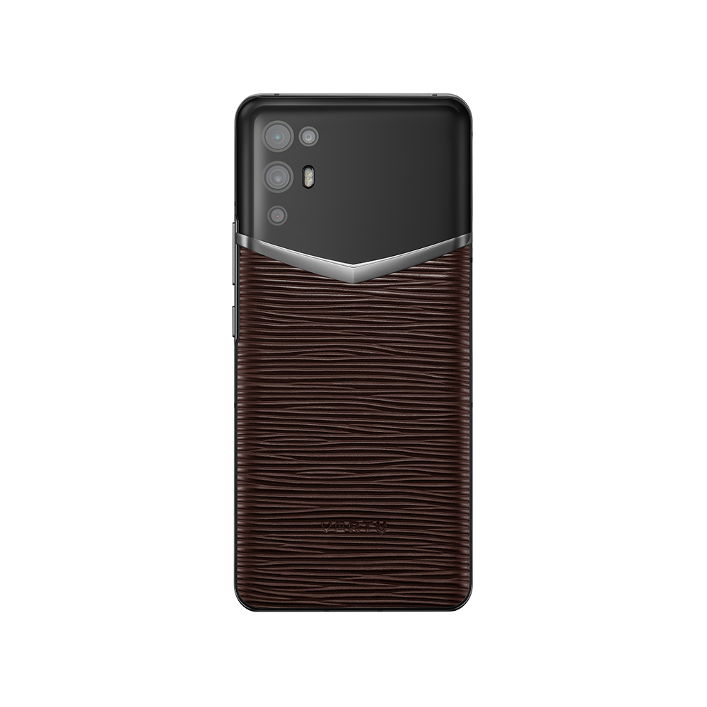 iVERTU Procella Calfskin 5G Phone - Oak Brown