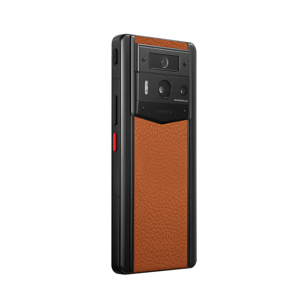 METAVERTU 2 Calfskin Web3 AI Phone - Orange