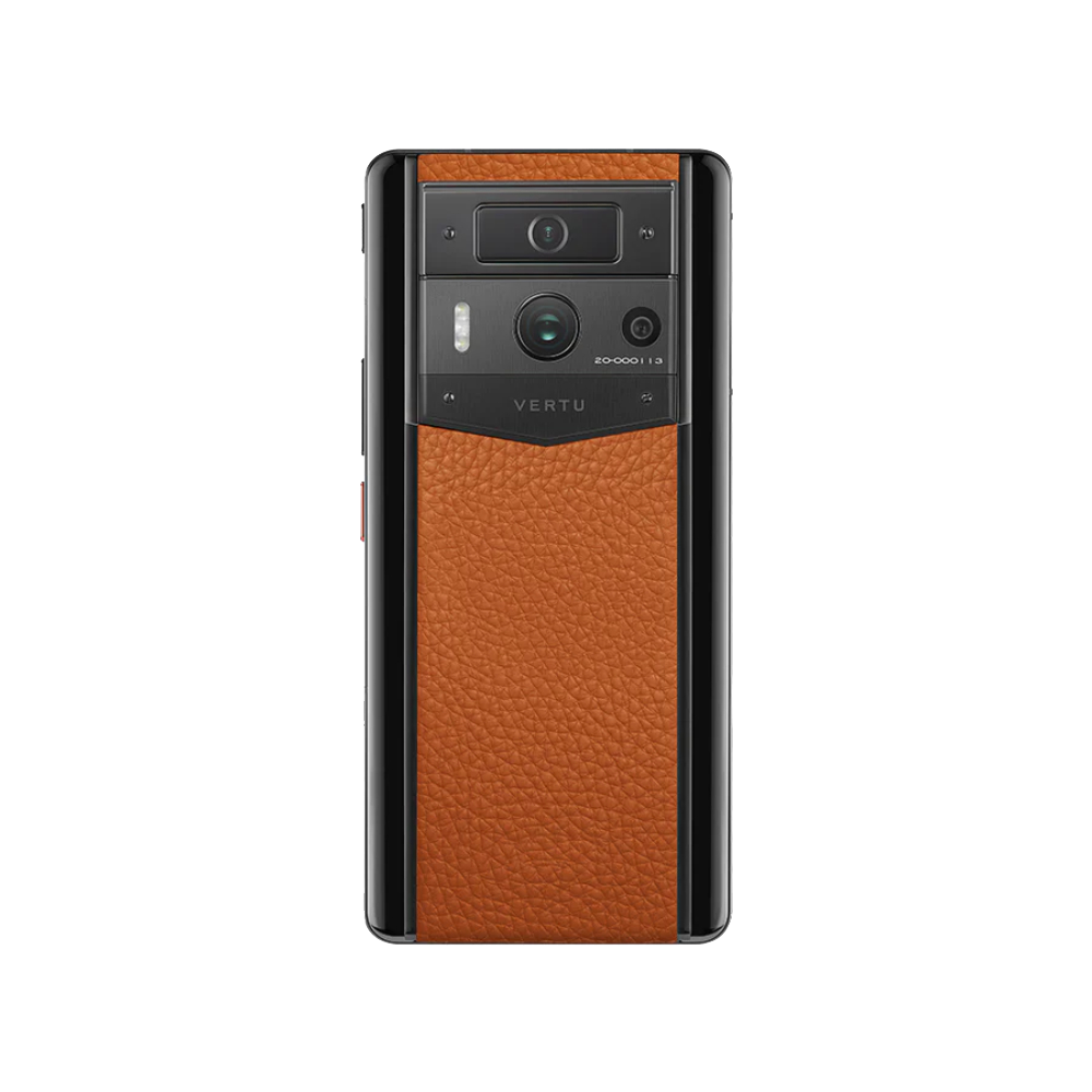 METAVERTU 2 Calfskin Web3 AI Phone - Orange