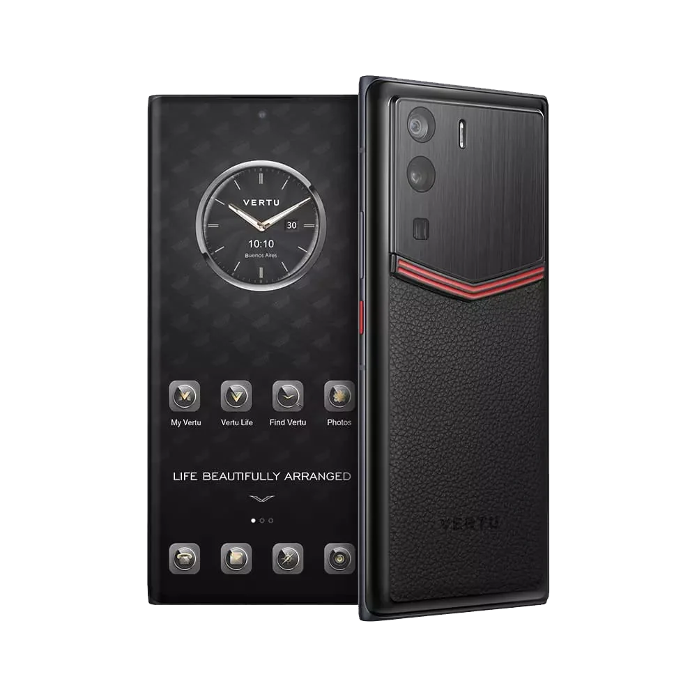 VERTU METAVERTU Enameled Calfskin Black 5G Web3 Phone Payment Link