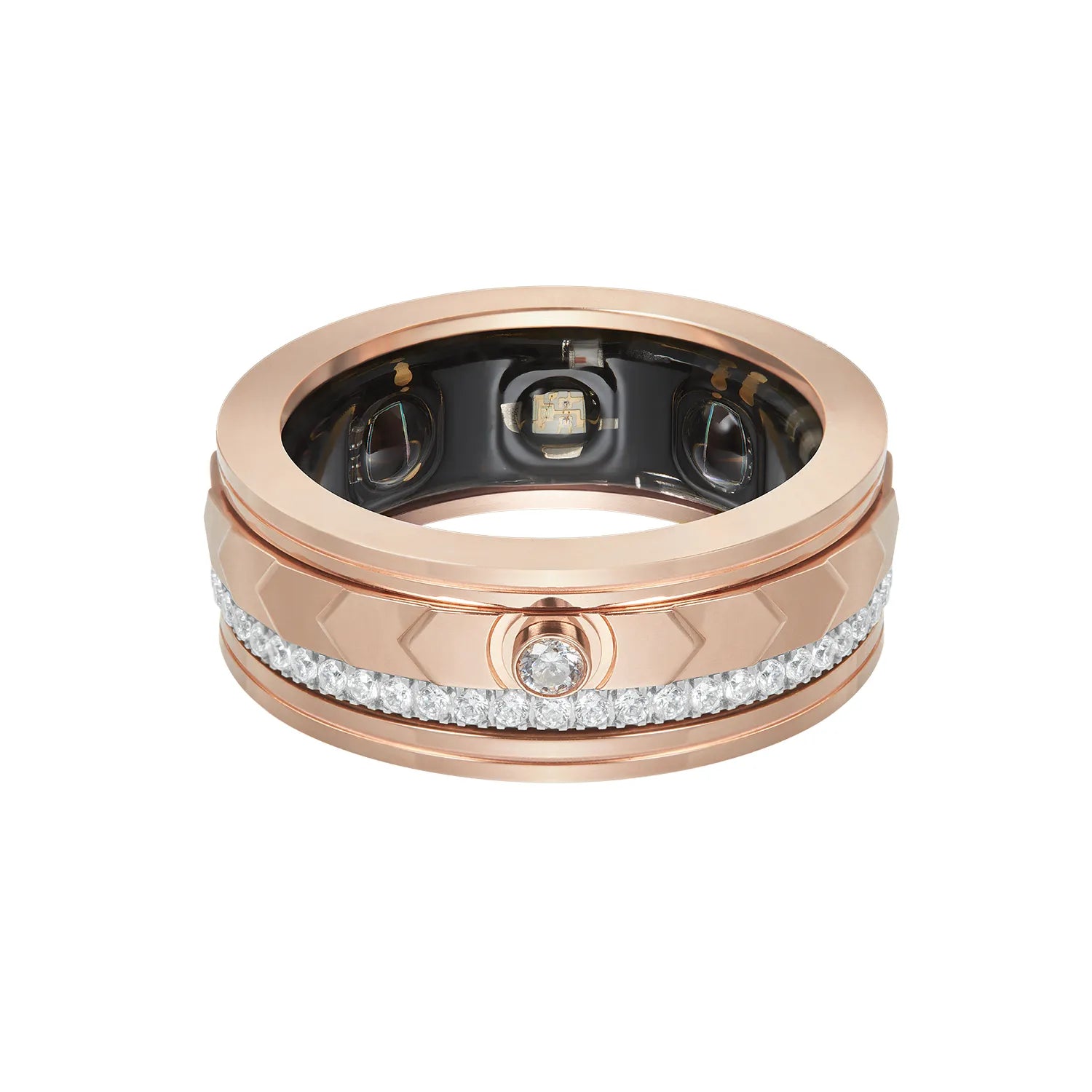 VERTU Smart Ring Ai Diamond Ring for Men/Women - Floating Light