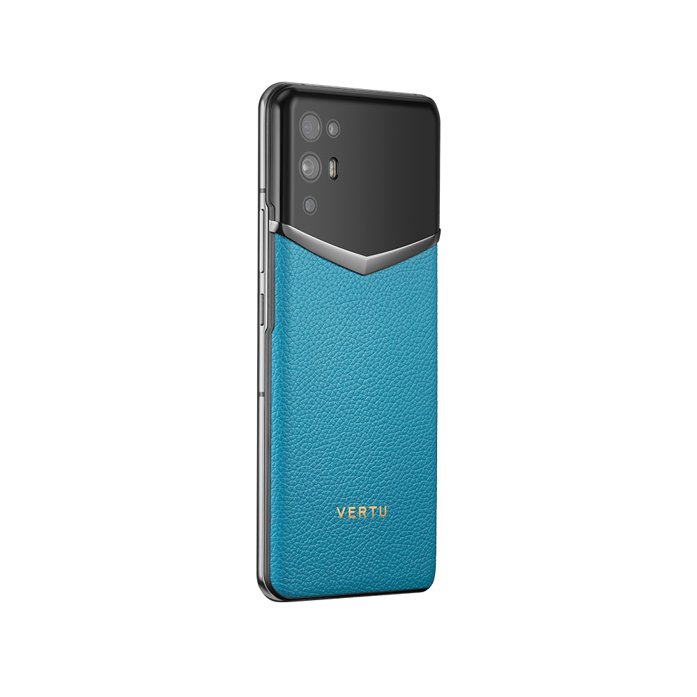 iVERTU Calfskin 5G Phone -  Lake Blue