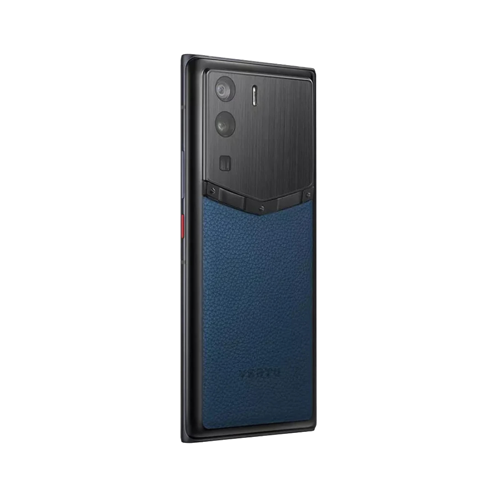 METAVERTU Frameless Calfskin 5G Web3 Phone - Blue