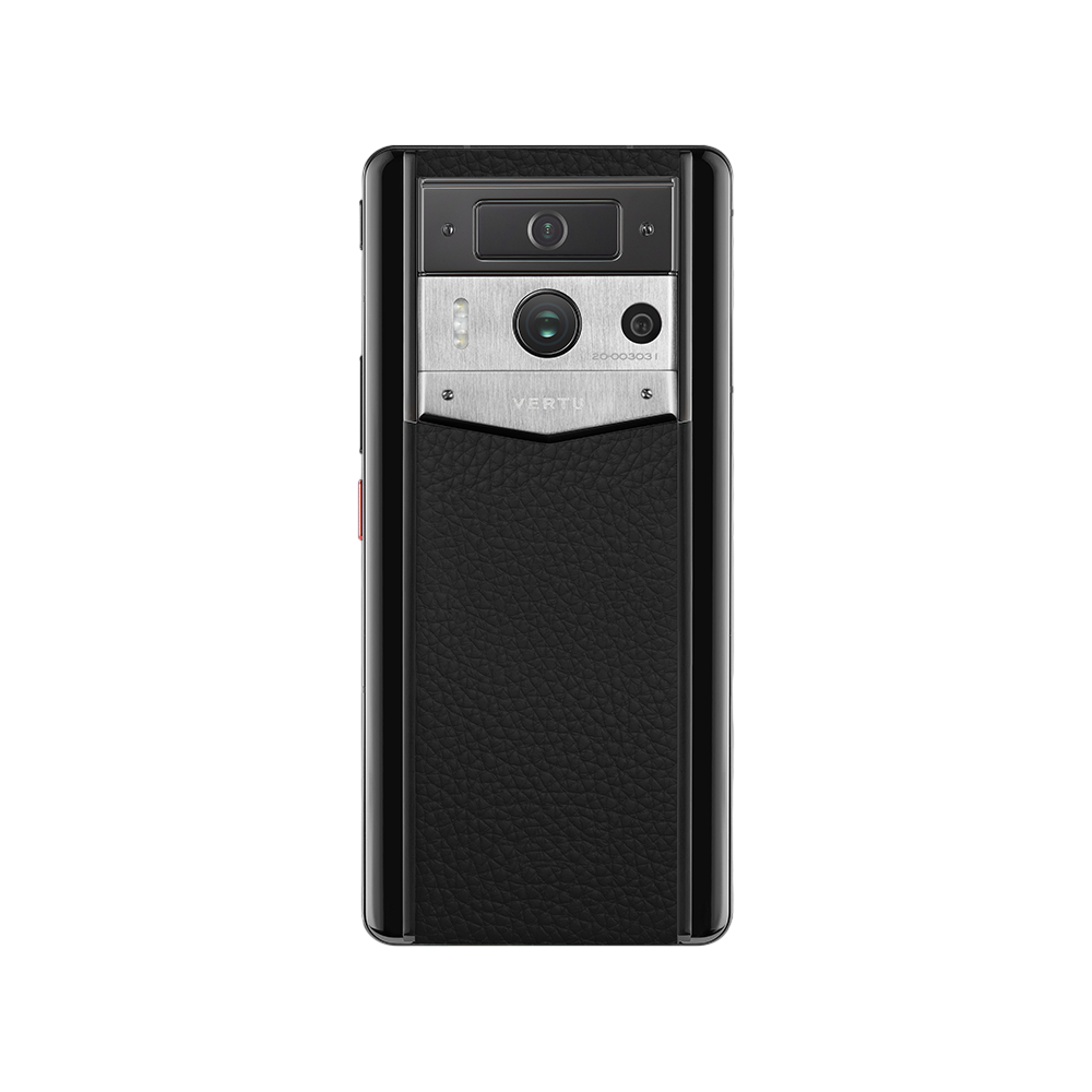 METAVERTU 2 Calfskin Web3 AI Phone - Jade Black(Silver Case)