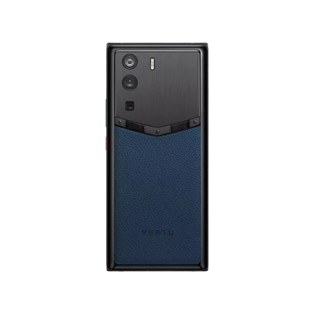 METAVERTU Frameless Calfskin 5G Web3 Phone - Blue