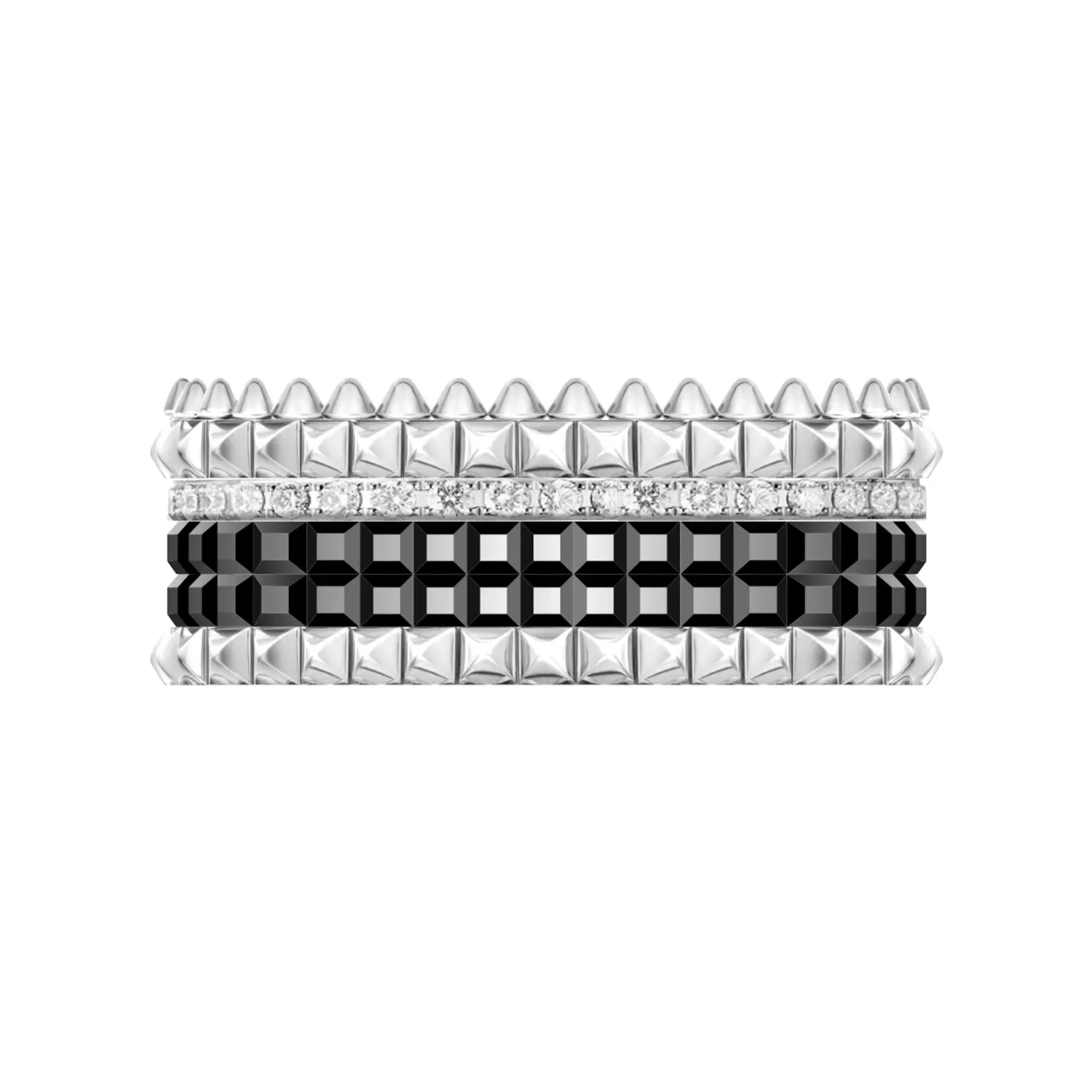 VERTU Smart Ring Ai Diamond Ring for Men/Women - Shadow Pair Edition