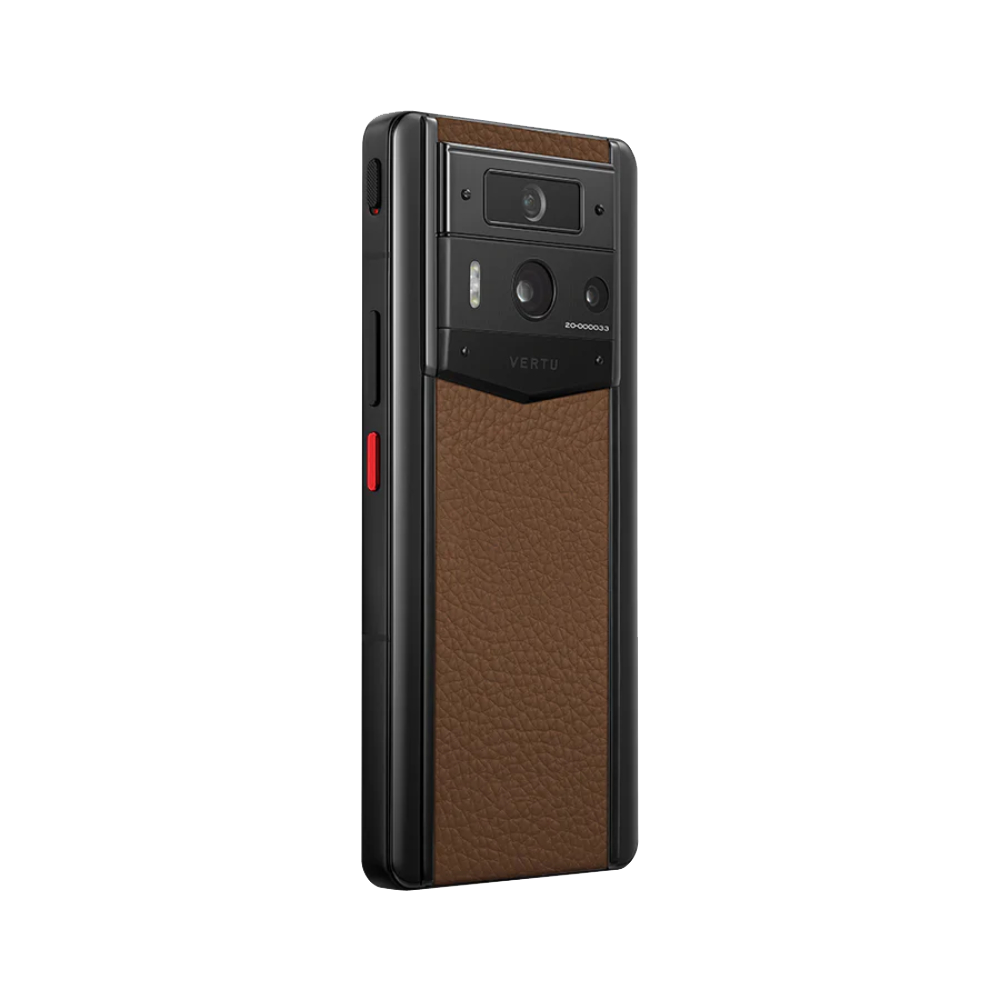 METAVERTU 2 Calfskin Web3 AI Phone - Brown