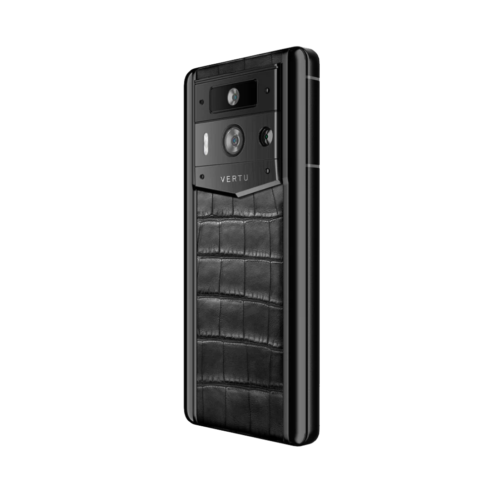 METAVERTU 2 Alligator Skin Web3 AI Phone - Black