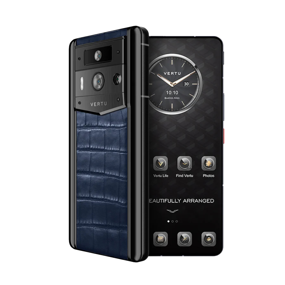 METAVERTU 2 Alligator Skin Web3 AI Phone - Blue