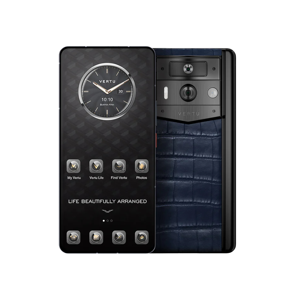 METAVERTU 2 Alligator Skin Web3 AI Phone - Blue