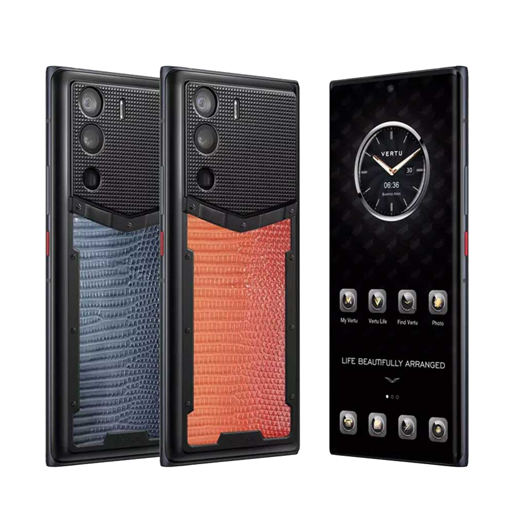 METAVERTU Lizard Skin 5G Web3 Phone - Gradient Orange