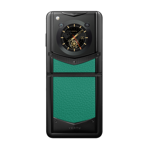 VERTU® IRONFLIP Verona Green Calfskin