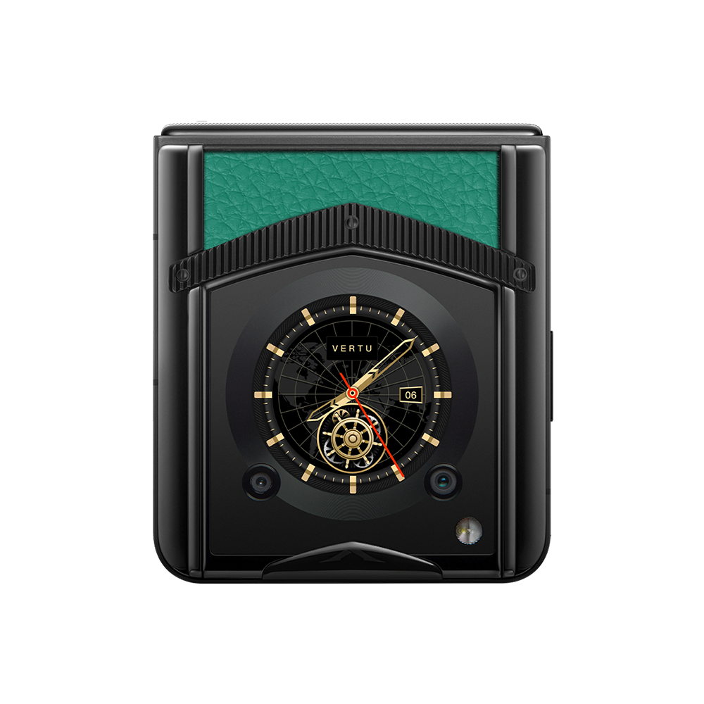 VERTU® IRONFLIP Verona Green Calfskin