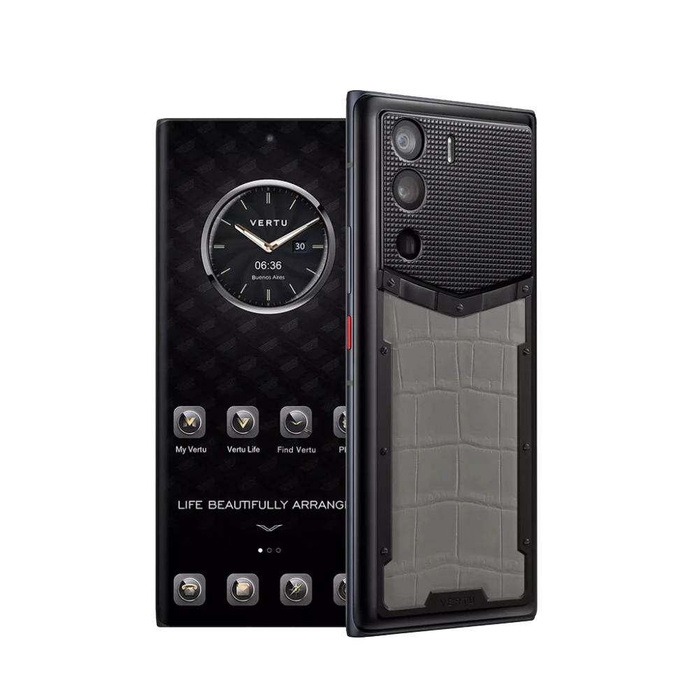 METAVERTU Alligator Skin 5G Web3 Phone - Grey