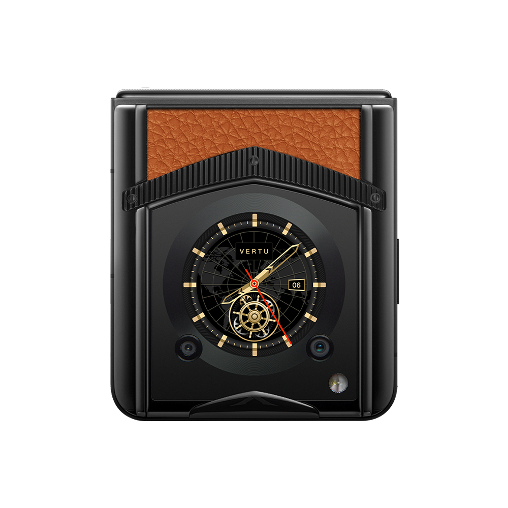 Vertu Ironflip BLS Dawning Orange Calf BES