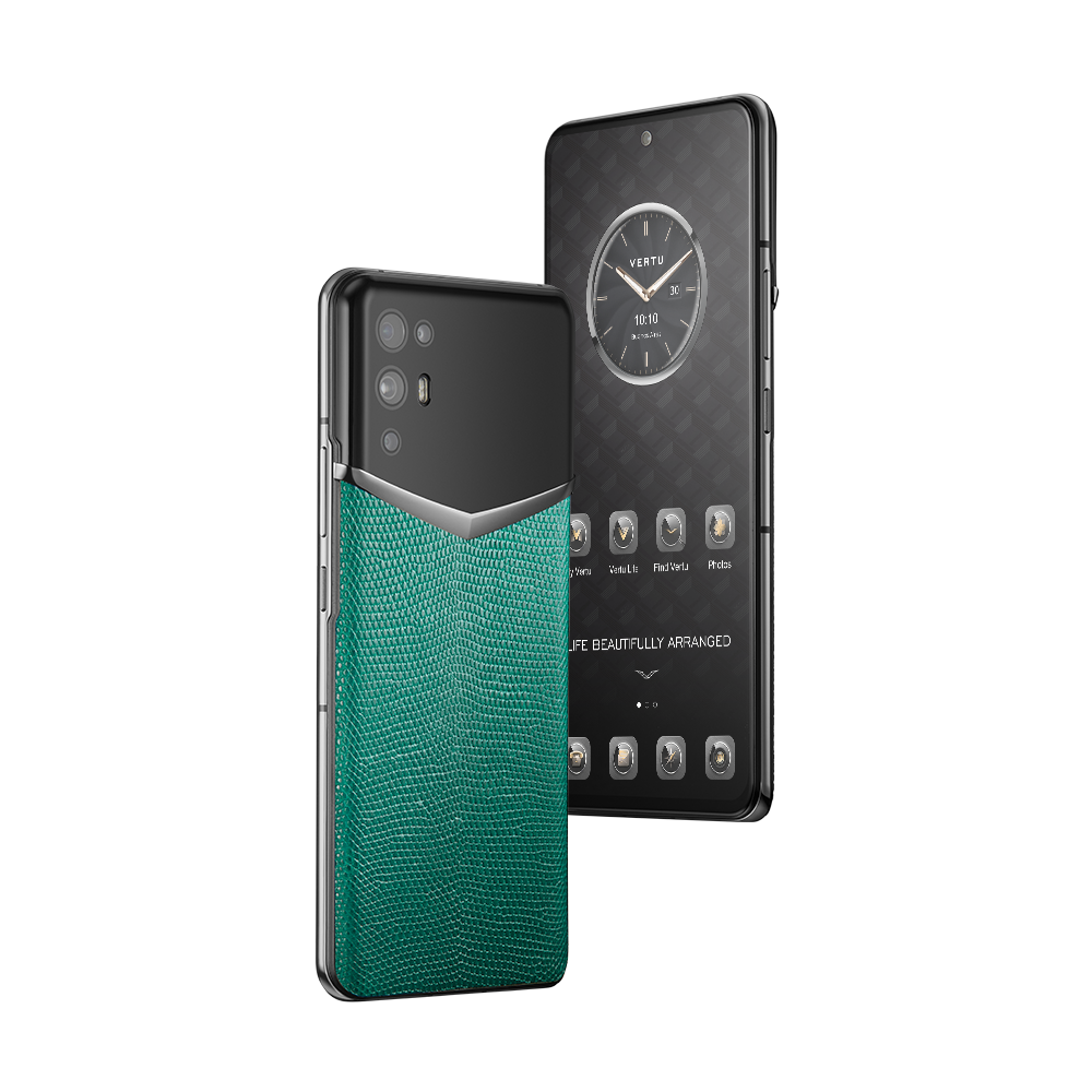 iVERTU Lizard Skin 5G Phone - Imperial Green