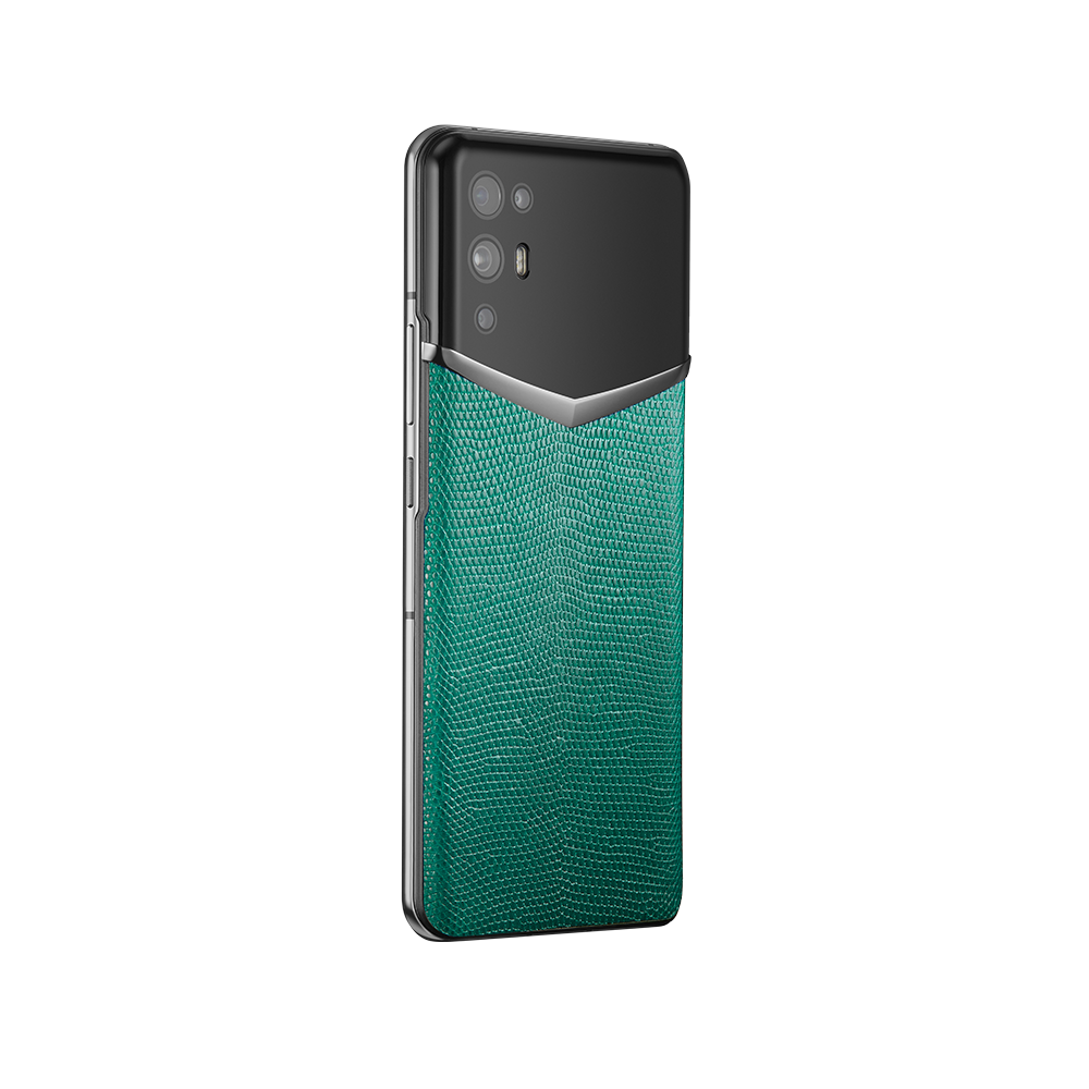 iVERTU Lizard Skin 5G Phone - Imperial Green