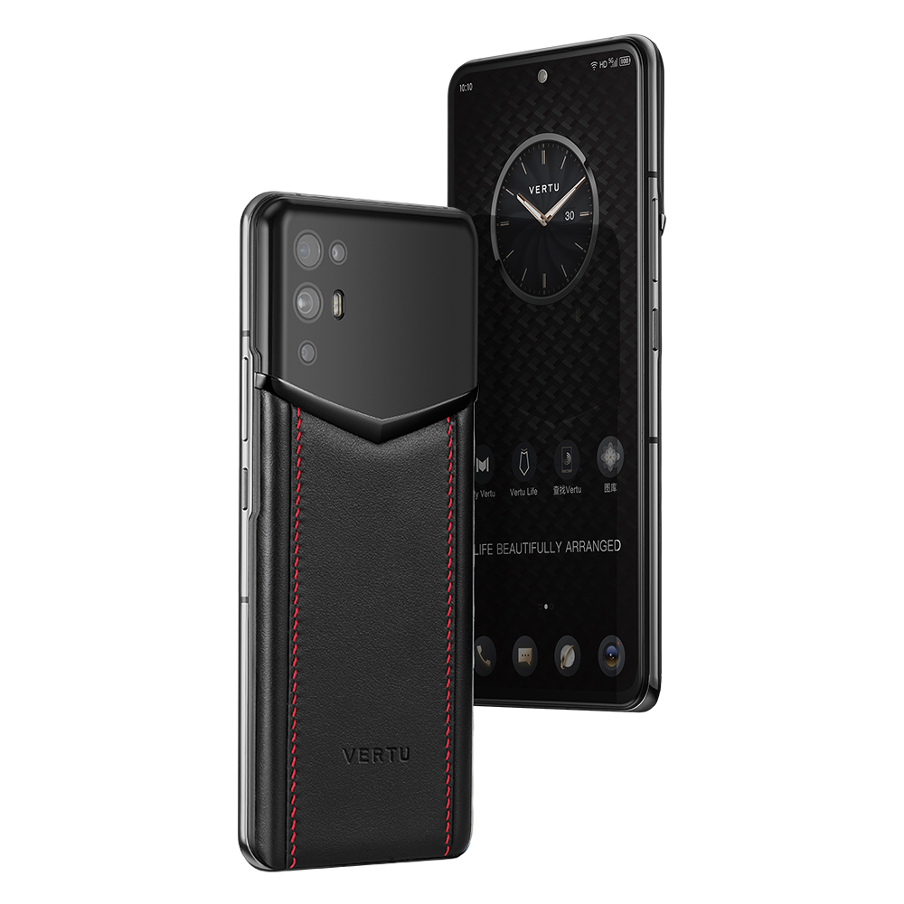 iVERTU Shaded Double-Stitched Calfskin 5G Phone